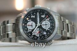 Bremont GMT Chronograph Steel Bracelet ALT1-Z withBox & papers! Rare! WOW! LOOK