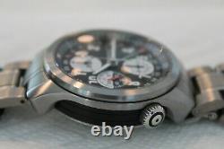 Bremont GMT Chronograph Steel Bracelet ALT1-Z withBox & papers! Rare! WOW! LOOK