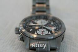 Bremont GMT Chronograph Steel Bracelet ALT1-Z withBox & papers! Rare! WOW! LOOK