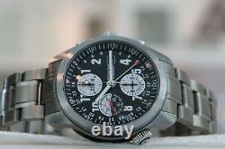 Bremont GMT Chronograph Steel Bracelet ALT1-Z withBox & papers! Rare! WOW! LOOK