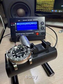 Bruce Wayne GMT 40mm Custom Sub Date Mod Watch Micro adjustment bracelet