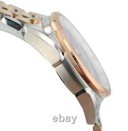 Bulova Accu Swiss Men's Automatic GMT Two-Tone Date Display 42mm Watch 65B163