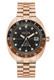 Bulova Men's Oceanographer GMT Automatic Rose Gold Root Beer Watch 41MM 97B215