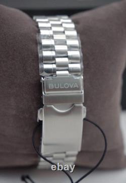 Bulova Men's Oceanographer Snorkel GMT Steel Watch 96B405