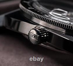 Bulova Oceanographer 98B407 Automatic GMT Gray White Dial Sapphire Men's Watch