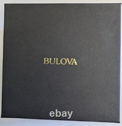 Bulova Oceanographer 98B407 Automatic GMT Gray White Dial Sapphire Men's Watch