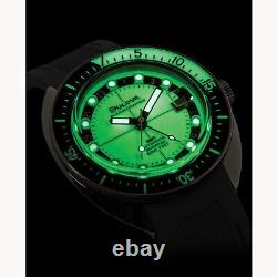 Bulova Oceanographer GMT 98B407 Diver's ISO WITH WARRANTY DEVIL'S DIVER