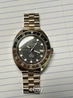 Bulova Oceanographer GMT Automatic Black Dial Men's Watch 97B215