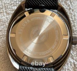 Bulova Oceanographer Snorkel GMT Devil Diver (98B407) 200 Meters Amazing Lume