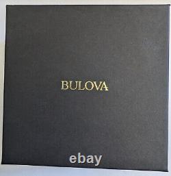 Bulova Wilton GMT Automatic Sapphire Black Dial Watch 96B387