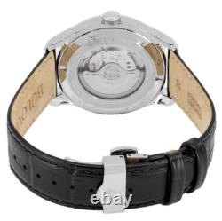 Bulova Wilton GMT Automatic Sapphire Blue Dial Watch 96B385