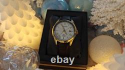 Bulova Wilton GMT Automatic Sapphire Gold Tone (reference 97B210)