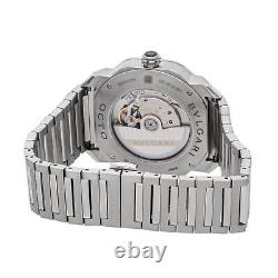 Bvlgari Octo Roma Automatic 41mm Steel Mens Bracelet Watch GMT 103481