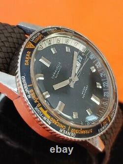 CARAVELLE by Bulova WORLD TIME GMT PILOT DIVER AUTO