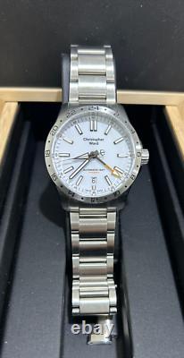 CHRISTOPHER WARD C63 SEALANDER GMT 39mm WHITE DIAL AUTOMATIC