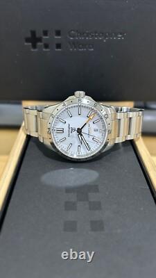 CHRISTOPHER WARD C63 SEALANDER GMT 39mm WHITE DIAL AUTOMATIC