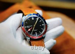 CHRISTOPHER WARD C65 Trident GMT Pepsi with Box and Papers Ships from USA