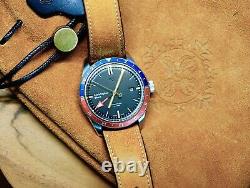 CHRISTOPHER WARD C65 Trident GMT Pepsi with Box and Papers Ships from USA