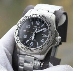 CITIZEN BJ7100-82E PROMASTER Eco-Drive World Time GMT