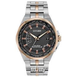 CITIZEN CB0166-54H Radio Controlled World Time Perpetual Atomic Men's Watch $525