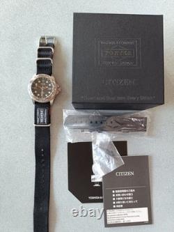 CITIZEN Eco-Drive GMT WORLD TIME WR 200 PORTER Collaboration