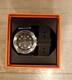 CITIZEN GMT World Time PROMASTER PORTER Watch Black Orange Urethane Band