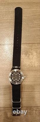 CITIZEN GMT World Time PROMASTER PORTER Watch Black Orange Urethane Band