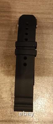 CITIZEN GMT World Time PROMASTER PORTER Watch Black Orange Urethane Band