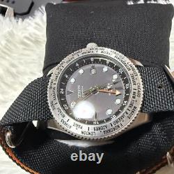 CITIZEN GMT World Time Watch PORTER Edition Rare Collector Item