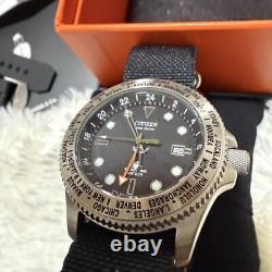 CITIZEN GMT World Time Watch PORTER Edition Rare Collector Item