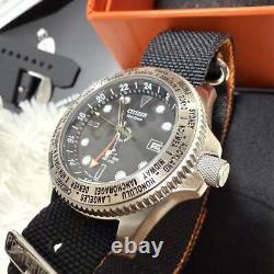 CITIZEN GMT World Time Watch PORTER Edition Rare Collector Item