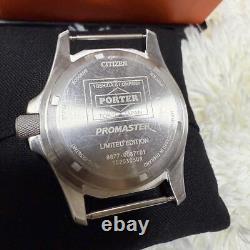 CITIZEN GMT World Time Watch PORTER Edition Rare Collector Item