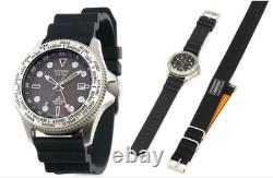 CITIZEN × PORTER Collaboration Watch GMT WORLD TIME