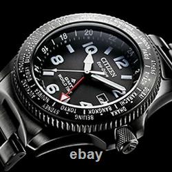 CITIZEN PROMASTER LAND BJ7107-83E Eco-Drive GMT World Time Men Watch New