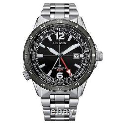 CITIZEN PROMASTER SKY NB6046-59E Automatic GMT Black Dial Date Display Men Watch