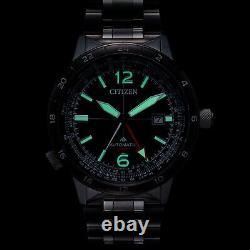 CITIZEN PROMASTER SKY NB6046-59E Automatic GMT Black Dial Date Display Men Watch
