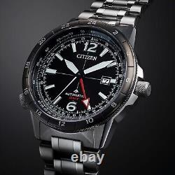 CITIZEN PROMASTER SKY NB6046-59E Automatic GMT Black Dial Date Display Men Watch