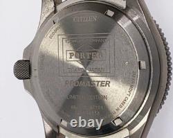 CITIZEN x PORTER Collabo GMT World Time Analog Quartz 47mm japan w Box