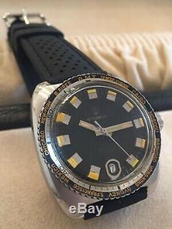 Candino Gmt Diver World Time Bezel Automatic S/s 1960s Men´s Watch