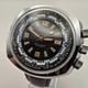 Capion Gmt Mens Watch Stainless Steel 17j Manual Winding World Time & Date