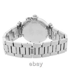 Cartier Pasha C GMT Automatic 35mm Steel Bracelet Watch W31029M7