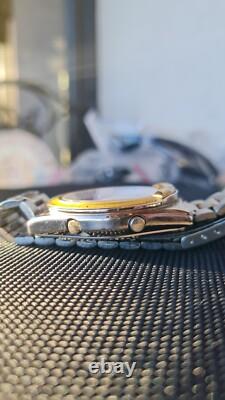 Casio Aw-211u World Time Gmt Analog Digital Two Tone Jdm Vintage Aq Ad Aw-21