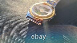 Casio Aw-211u World Time Gmt Analog Digital Two Tone Jdm Vintage Aq Ad Aw-21