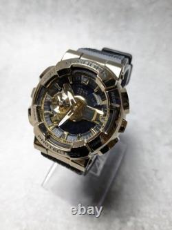 Casio G Shock GM110G Gold World Time Watch Mens Digital ShockResist GMT