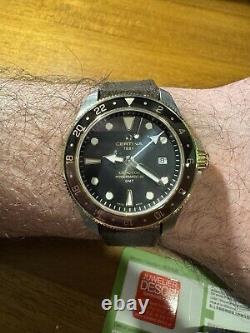Certina DS Action GMT Root Beer Metal Bracelet Included ($200 Value)