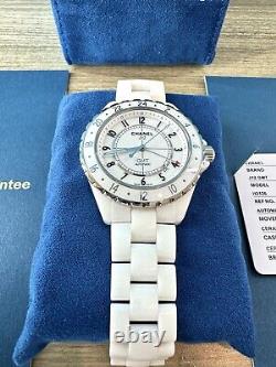 Chanel J12 GMT Watch, White Ceramic, 42mm, #1 of 2000 Made, H2126, eBay Verified