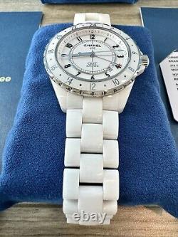 Chanel J12 GMT Watch, White Ceramic, 42mm, #1 of 2000 Made, H2126, eBay Verified