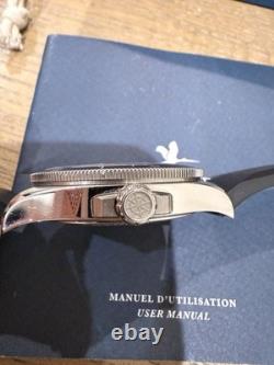 Charlie Paris Concordia GMT Automatic Watch Men's Black