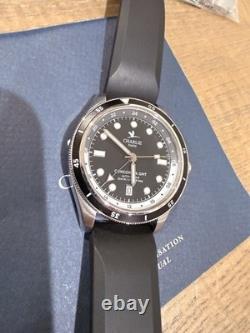 Charlie Paris Concordia GMT Automatic Watch Men's Black