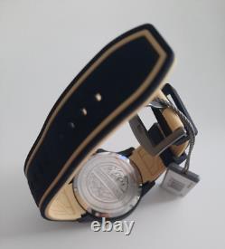 Chronologia Canyoneer Moss Green Swiss GMT Quartz 46 mm w Silicone Strap